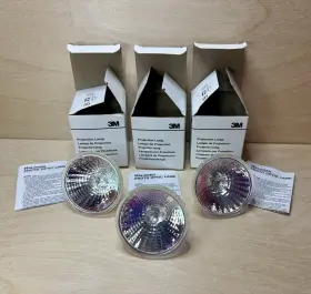 78-6969-9249-0 3m 051125599160 Projection Lamp Bulb 410w 82v Lot Of Three Gy5.3 Nos Untested