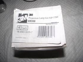 3m Mp7760 Projection Lamp Kit Mp 7760 For Projector New In Box