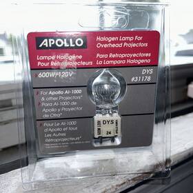 Apollo 31178 New Dys Projector Bulb 600 Watt 120 Volt #31178