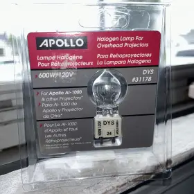 31178 Apollo New Dys Projector Bulb 600 Watt 120 Volt #31178