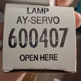 Ay-servo 600407 Ge Brx 6v 1a Exciter Lamp Projector Bulb Sub-assembly Part Ay-servo Nos