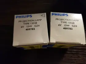 409782 Based On Availability 933 Philips Type 13528 Qty 2 Photo Projector Stage Studio A/v Lamp Bulb