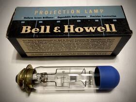 Bell And Howell 26454 Vintage Projection Lamp 500 W 120v New Old Stock Bulb In Box