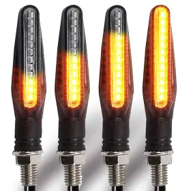 B07gzln7l7 Blyilyb Motorcycle Blinkers Indicator Turn Signal Amber Flowing Sequential