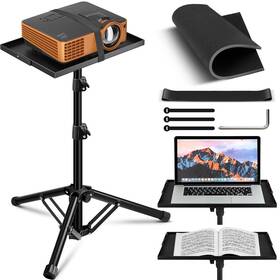 Cahaya Cy00376-1 Projector Stand Tripod Foldable 18.9 To 41 Inch Height Adjustable