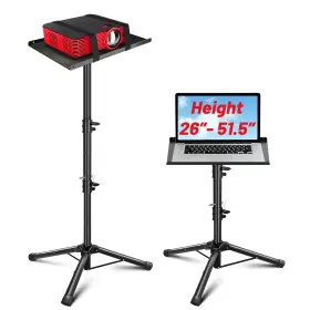 Cy0331 Cahaya Projector Tripod Stand Adjustable Height 26 To 51.5in Laptop