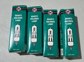 Cew Lighting 56023 Quartz Halogen Lamp Bulb 250q/cl/dc Bayonet Base Ba15d 130v 250w T4.5