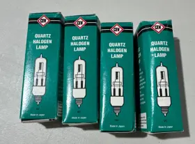 Ba15d Cew Lighting 56023 Quartz Halogen Lamp Bulb 250q/cl/dc Bayonet Base 130v 250w T4.5