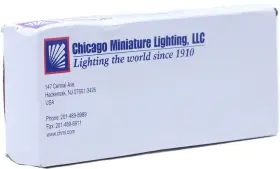 440r-d23202 Chicago Minature Lighting 6s6/130v-10pk Pack Of 10 Lighbulbs