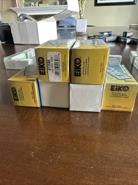 41346 Eiko 01850 115 125v 25w S11 Frosted Lamp 6 Pack
