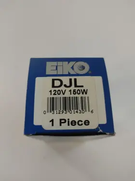 Eiko 031293014306 Djl 120v 150w Av Photo Lamp Vintage Projector Bulb Brand New