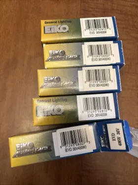 400w Eiko 031293028105 Evd 36v New Projector Lamp Lot Of 5