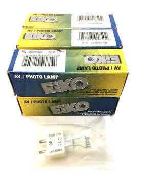 Eiko 120v600w Av/photo Lamp Dys Lot Of 6 Nos