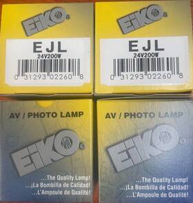 Eiko 2260 4 Pack/ 4.99 Each Ejl 200w 24v Mr16 2-pin Gx5.3 Studio/av/photo Light Bulb