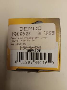 Eiko Fxl-5 Made In Japan 86v410w Bulb Unused. Boxed