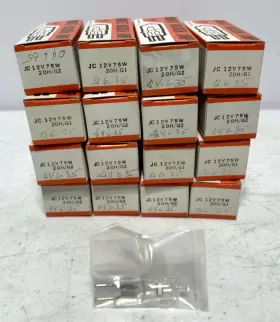Jc12v-75w Eye Jc12v-75w/g1 Jc Quartz Halogen Lamp 12v 75w 20h/g1 Lot Of 16