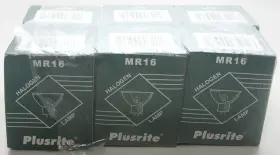 Jcdr50 Fq 844366034213 Lot 6 Brand New Dichroic Tungston Halogen Lamp Mr16 Plusrite Bulbs /c 120
