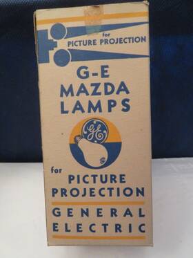 G-e Mazda 500t20p-120v Ge Picture Projection Lamp 120v 500w T20 Bulb Burn Base Down