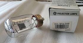 Ge 043166991317 New Projector Projection Lamp Light Bulb 500w 120v Dek/dfw/dhn