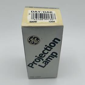 Ge 04316899130 Day/dak Projection Lamp 500w 120v Nos Vintage Bulb