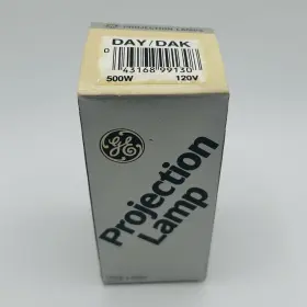 04316899130 Ge Day/dak Projection Lamp 500w 120v Nos Vintage Bulb