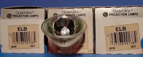 Ge 043168991384 3 Elb Quartzline Projection 30v 80w Projector Lamp Usa Made