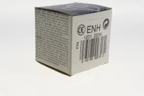 Ge 043168993180 Quartzline Lamp Enh 120v 250w F24 Original Box Projector Bulb New In