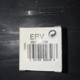 Ge 043168993463 Quartzline Lamp Erv 36v 340w 2 Pin Old Stock In Original Box