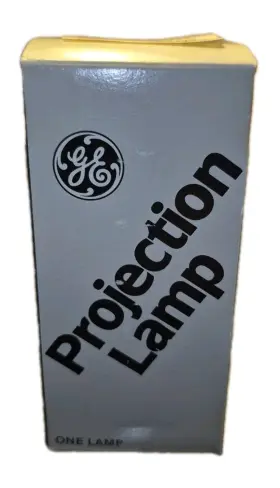 Ge 043562911322 Vtg Projector Projection Lamp Bulb 80w 30v Appears Unused In Box Dld On