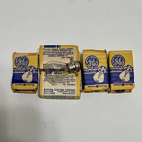 Ge 1119-bx Fg-1119-bx Clear Projector Lamp Bulbs Lot Of 5 Usa
