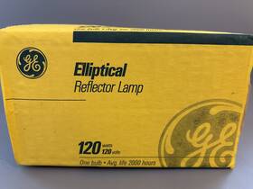 Ge 120er39 Elliptical Reflector Er Lamp 120w 120v 2000hr Frosted Bulb New In Box 1 Pack