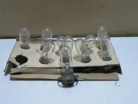 17101 Ge Vintage 10 Bsw Photo 7v .20a Light Bulbs