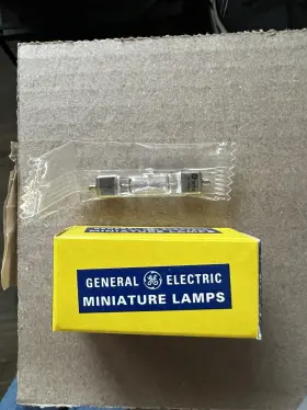 1970x Ge Halogen Lamp Bulb 100w 28v