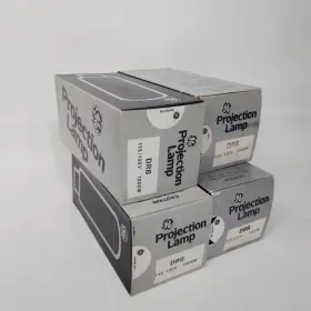 201-f2 Ge Lot Of 4 General Electric Drb Projection Lamps New But Old Stock 120v 1000w