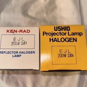 Ge 29150 Ejl 200w 24v Mr16 2-pin Gx5.3 Photo Light Bulb - Nos- Ken-rad Ushio
