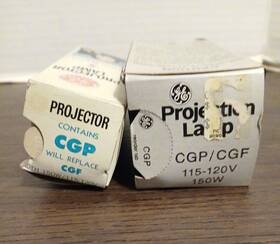 Ge 29303 2 Cgp Cgf 150w 115-120v Photo Projection Light Bulb Lamp Projector Sylvania