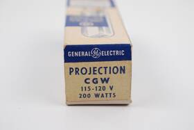 Ge 29429 Cgw 200w 115v Photo Projection Light Bulb Lamp Projector New