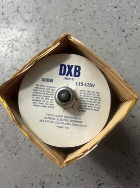 Ge 30151 Dxb Rsp2 500w 120v New Photo Stage Projection Light Bulb