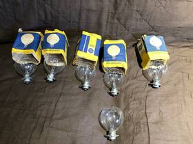 Ge 30425 6 Nos Bev 150w 20v Prefocus Collar Photo Projection Light Bulbs Read Info