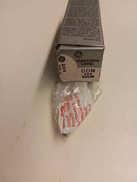 Ge 34570 Ddn 200w 20v Photo Projection Light Bulb Studio Lamp Projector Nos New
