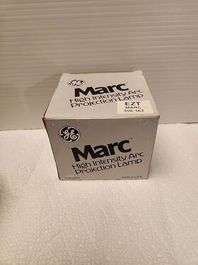 Ge 350/16t Genuine Marc Ezt 45v High Intensity Arc Projection Lamp