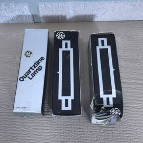 Ge 37854 Lot Of 3 Elj 1050w 120v Photo Stage Projection Light Bulb Studio Lamp Nos