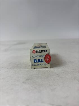 Ge 39067 Vintage Nos Projector Bal 28v 68 Amps