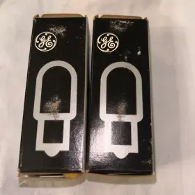 39705 Ge Lot Of 2 Brk .75a/t5/1 4v Sound Exciter Photo Projection Light Bulb Lamp Nos