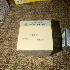 Ge 43986 Ddf 55w 17v Photo Projection Light Bulb Studio Lamp Projector New