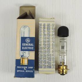 Ge 500t10/3sr General Electric Nos Precision Lamp For Optical Devices 120v 500w