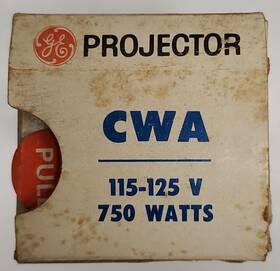 Ge 50470 New Cwa 115-125v 750 Watt Projector Lamp