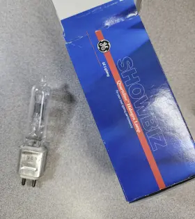 93429 Ge Two 115v Showbiz Quartzline Halogen Lamp Bulbs 575watt
