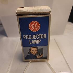 Ge Cg-141-c General Electric Projector Lamp Dsl Dlg/dhx 22 V/150 Watts With Original Box