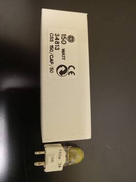 Ge Css150/cap/50 150w 85v Stage/studio Metal Halide Hid Lamp 2-pin Base 2-pack